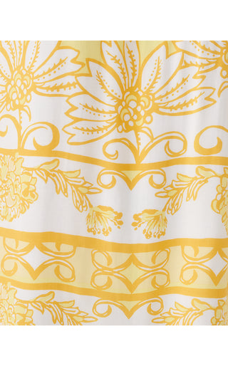 Kaori Dress - Golden Glow Juicy Story Engineered Woven Dress