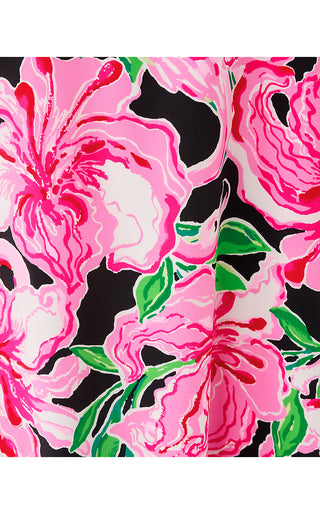 Iris Silk Maxi Dress - Onyx Party All The Time