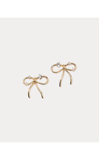 Tis The Season Earrings - Gold Metallic