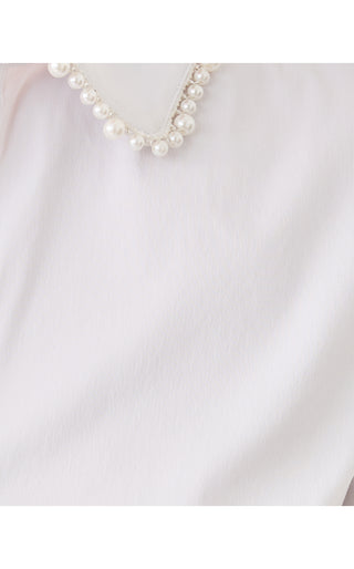 The Pearl Lilly Shirt - Resort White