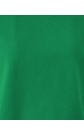 Clairmont Rhinestone Knit Top - Bamboo Green