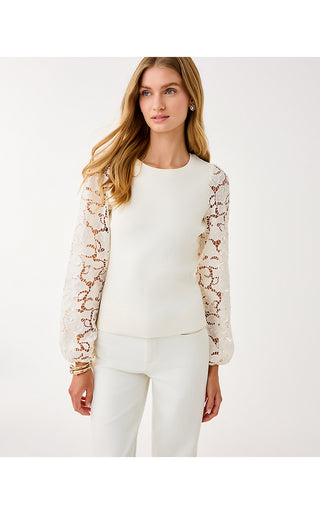 Bryant Knit Top - Coconut