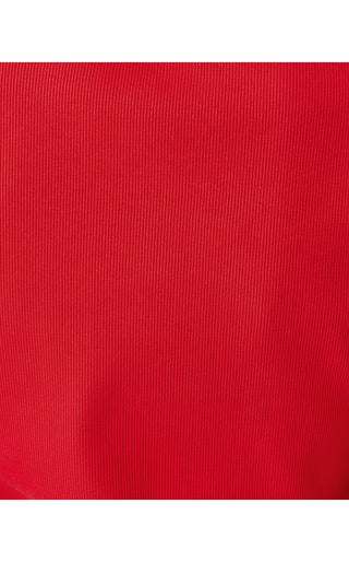 Bryant Knit Top - Cranberry Red