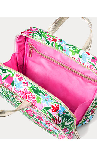 Constance Cosmetic Case - Multi Glowing Gardens Accessories Small