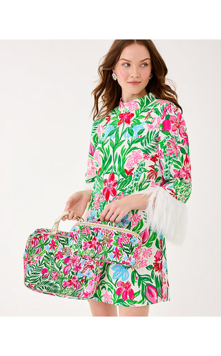 Constance Cosmetic Case - Multi Glowing Gardens Accessories Small