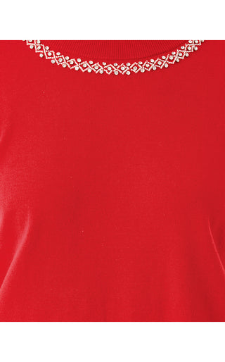 Morgen Sweater - Cranberry Red