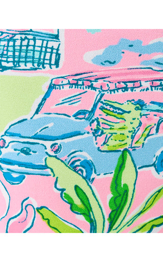 Polyanna Palazzo Pant - Conch Shell Pink Oversized Sunny Dee