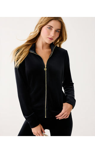 Regate Velour Jacket - Noir