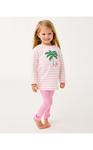 Girls Maia Legging - Conch Shell Pink