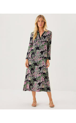 Simona Dress - Onyx Pb Anniversary Toile