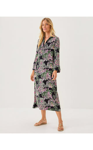 Simona Dress - Onyx Pb Anniversary Toile