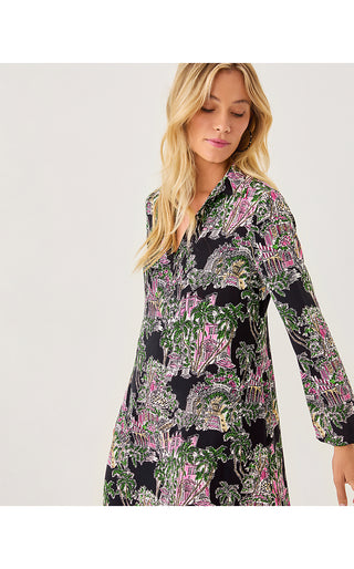 Simona Dress - Onyx Pb Anniversary Toile