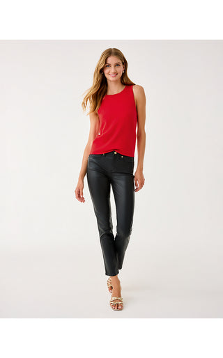 Harp Sweater Shell - Cranberry Red