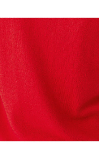 Harp Sweater Shell - Cranberry Red