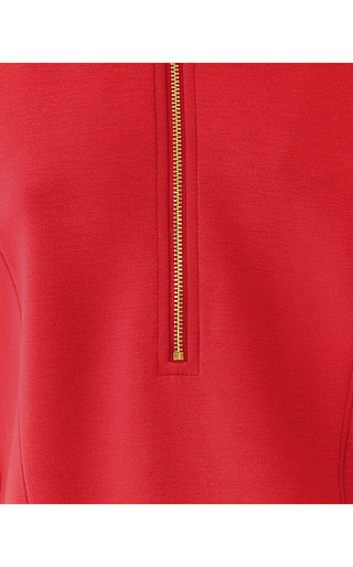 UPF 50+ Eleni Pullover - Cranberry Red