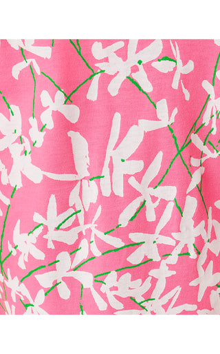 Carey Dress - Confetti Pink Liza Overprint