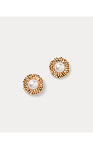 Rosanna Earrings - Resort White