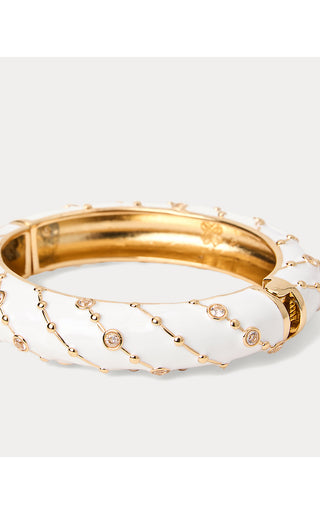 Mumbo Jumbo Cuff Bracelet - Resort White