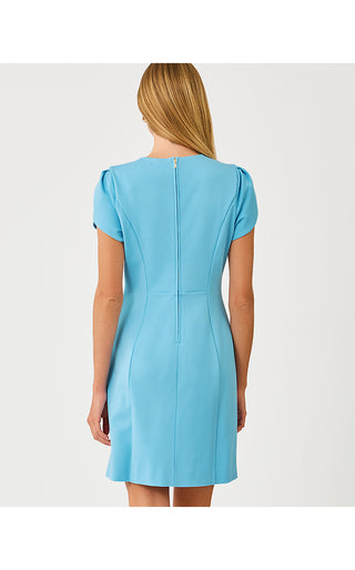 Adair Shift Dress - Baltic Sea