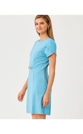 Adair Shift Dress - Baltic Sea