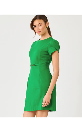 Adair Shift Dress - Ivy Green