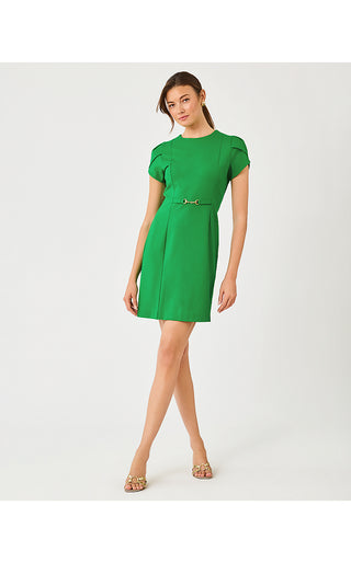 Adair Shift Dress - Ivy Green