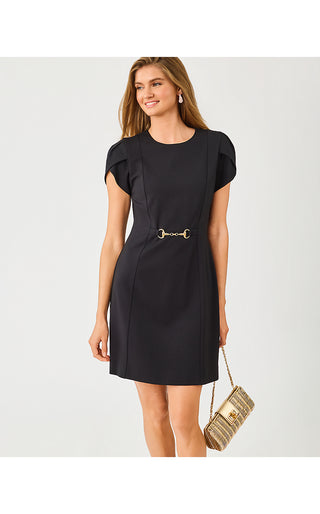 Adair Shift Dress - Noir