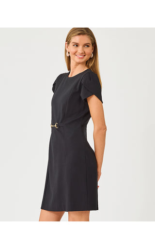 Adair Shift Dress - Noir