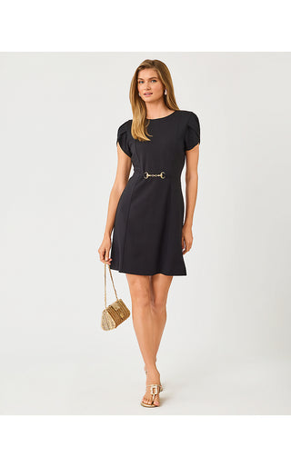Adair Shift Dress - Noir