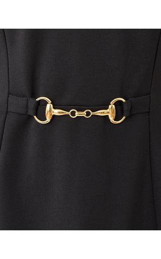 Adair Shift Dress - Noir