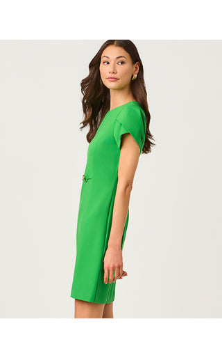 Adair Shift Dress - Putting Green