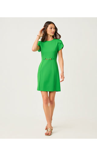 Adair Shift Dress - Putting Green