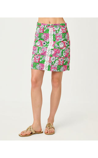 Fairbanks Mini Skort - Cherry Blossom Pink Lil Chicken Check