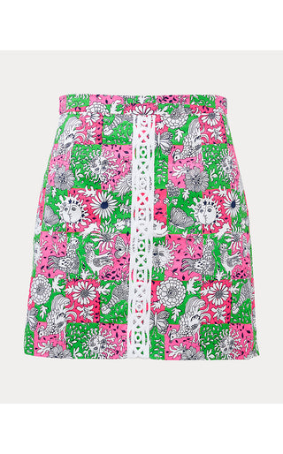 Fairbanks Mini Skort - Cherry Blossom Pink Lil Chicken Check