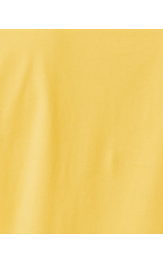 Clairmont Pearl Knit Top - Estelle Yellow