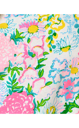 Clairmont Pearl Knit Top - Multi Lilly Garden