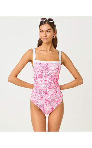 Keon One Piece Swimsuit - Cherry Blossom Pink Lil Fleur De Lilly