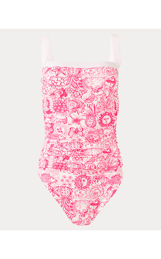 Keon One Piece Swimsuit - Cherry Blossom Pink Lil Fleur De Lilly