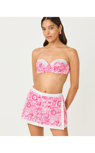 Fantana Skirted Bikini Bottom - Cherry Blossom Pink Lil Fleur De Lilly