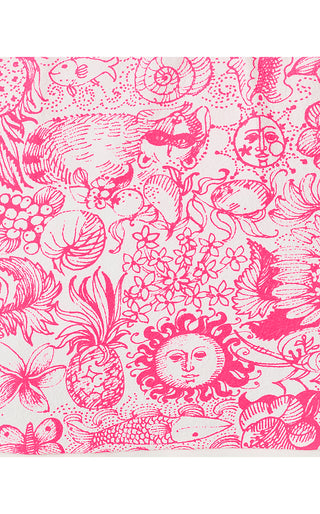 Fantana Skirted Bikini Bottom - Cherry Blossom Pink Lil Fleur De Lilly