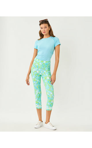 UPF 50+ Luxletic Bria Active Tee - Day Dream Blue