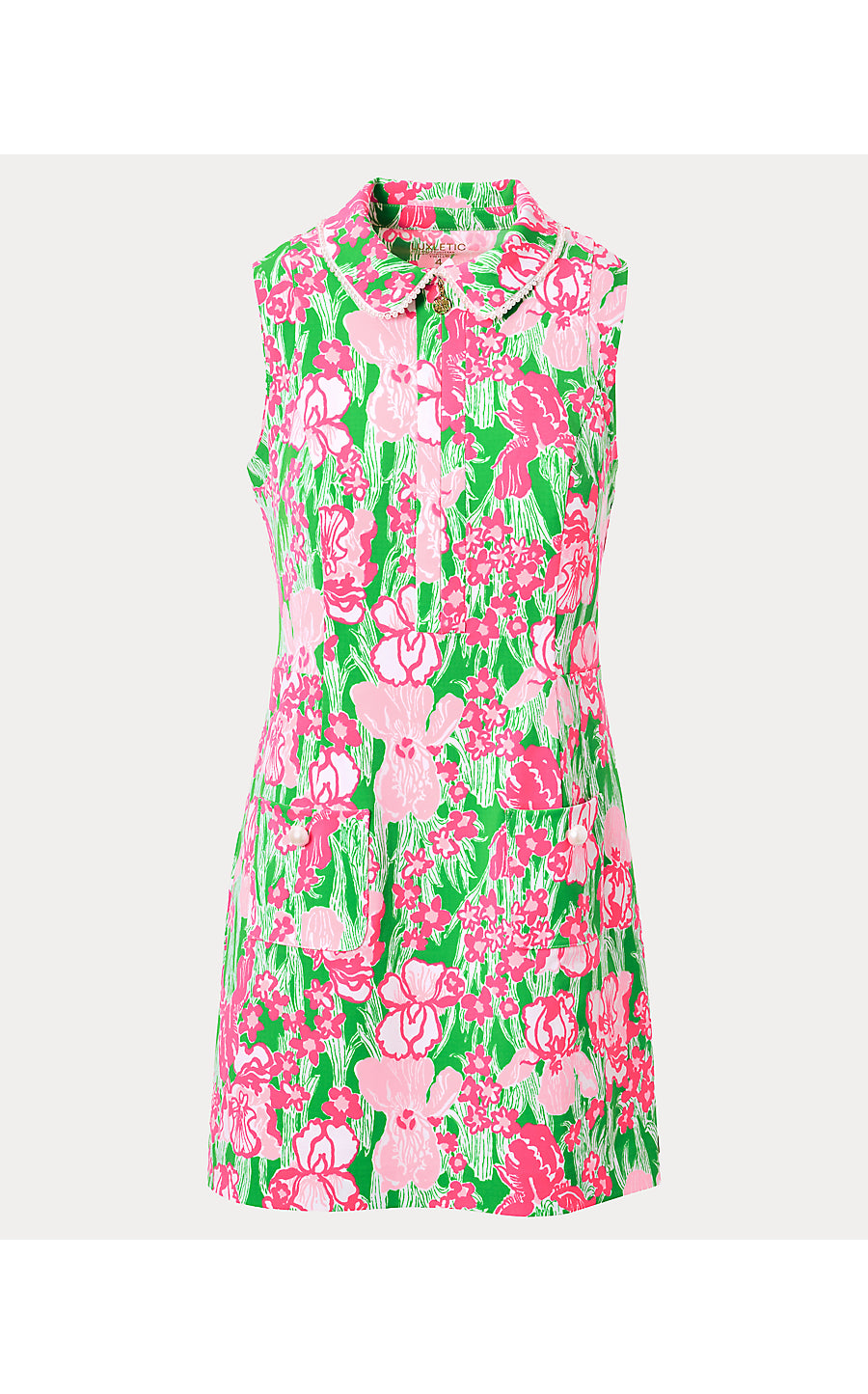 Lilly Pulitzer UPF 50+ Luxletic Kathy Pearl Dress - Putting Green Hannah Golf Lilly Pulitzer UPF 50+ Luxletic Kathy Pearl Dress - Putting Green Hannah Golf