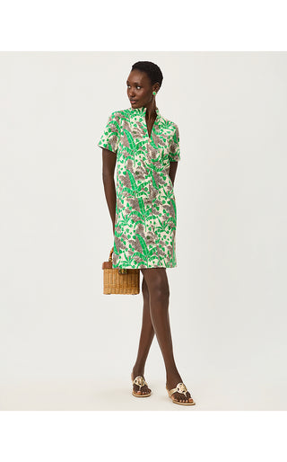 Short Sleeve Rosee Dress - Vanilla Spice Hide And Leaf