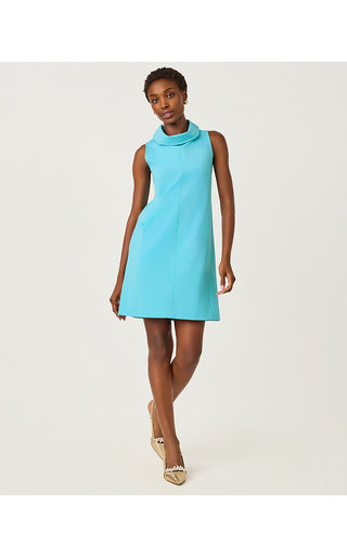 Payson Dress - Capri Blue
