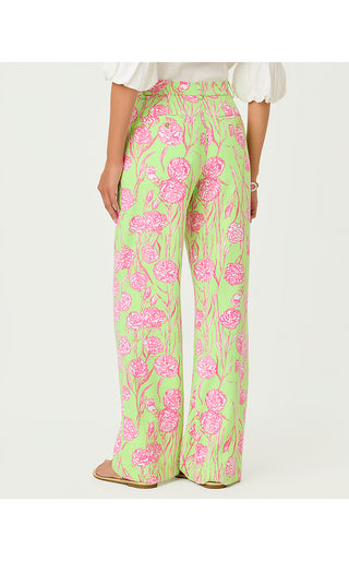 Katerini Palazzo Pant - Pistachio Macaron Alina