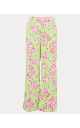 Katerini Palazzo Pant - Pistachio Macaron Alina