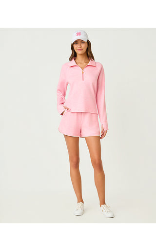 UPF 50+ Galvin Short - Heathered Conch Shell Pink