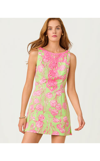 Elanie Skirted Romper - Pistachio Macaron Alina