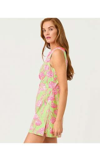 Elanie Skirted Romper - Pistachio Macaron Alina