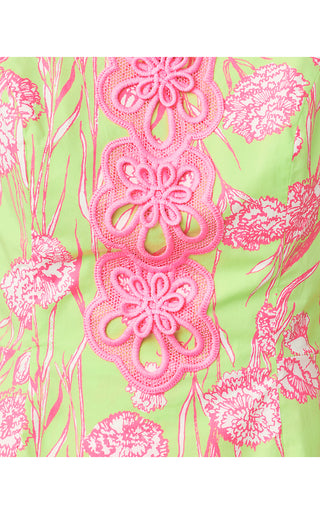 Elanie Skirted Romper - Pistachio Macaron Alina